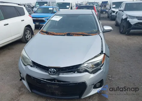 2015 Toyota Corolla S Plus из США, поврежденный, VIN 2T1BURHE4FC257811